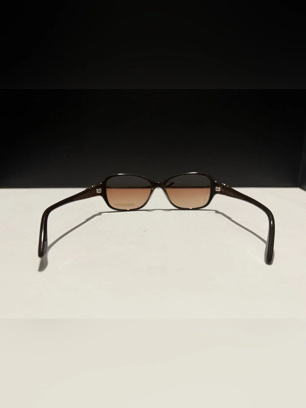 Dana‎ Buchman Brown Gradient Frame Sunglasses with Case